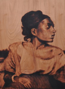 Delacroix. L'orpheline au cimetière